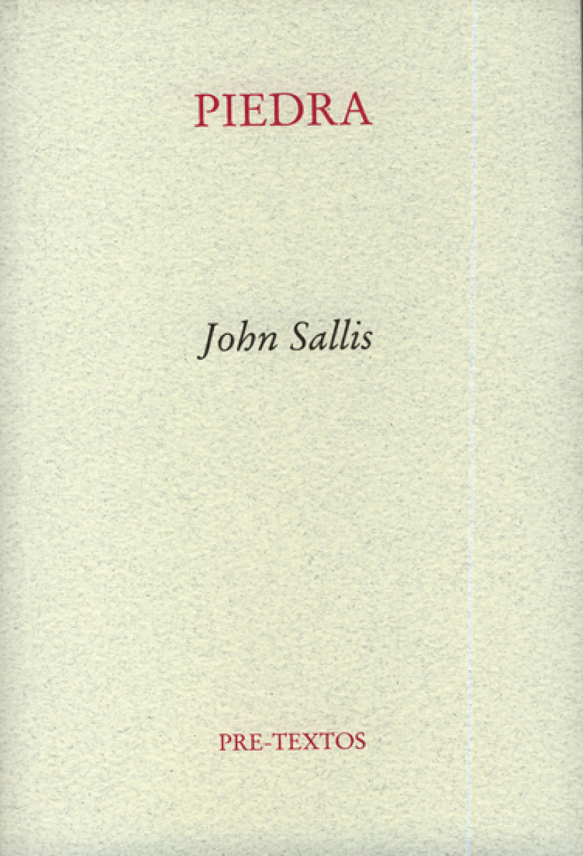 Piedra - Sallis, John