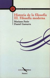 Historia de la filosofía III - Fazio, Mariano