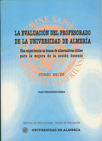 EVALUACION DEL PROFESORADO EN LA UNIVERSIDAD DE ALMERIA, LA