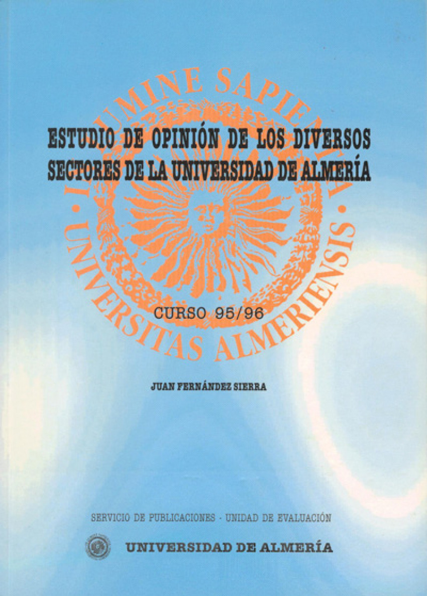 ESTUDIO DE OPINION DE LOS DIVERSOS SECTORES DE LA UNIVERSIDA