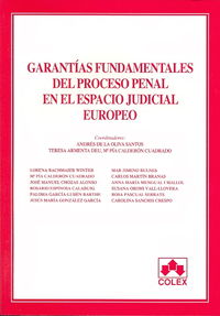 Garant�as fundamentales del proceso penal en el espacio judicial europeo