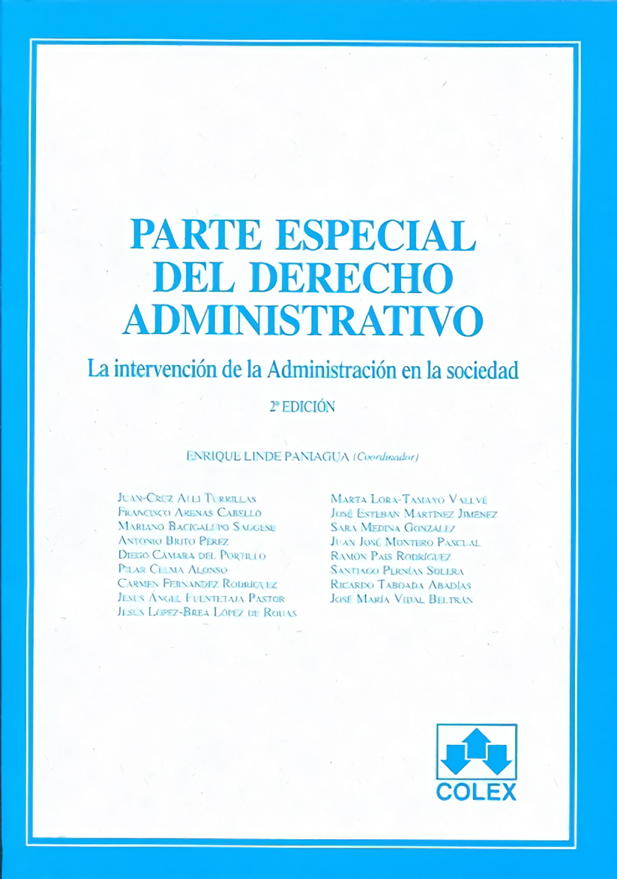 PARTE ESPECIAL DE DCHO. ADMVO. 2� ED