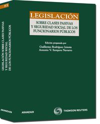 Legislaci�n sobre Clases Pasivas y Seguridad Social de los Funcionarios P�blicos