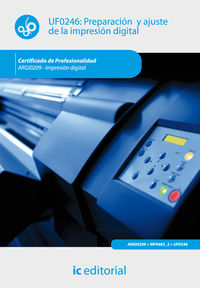 Preparaci�n y ajuste de la impresi�n digital. argi0209 - impresi�n digital