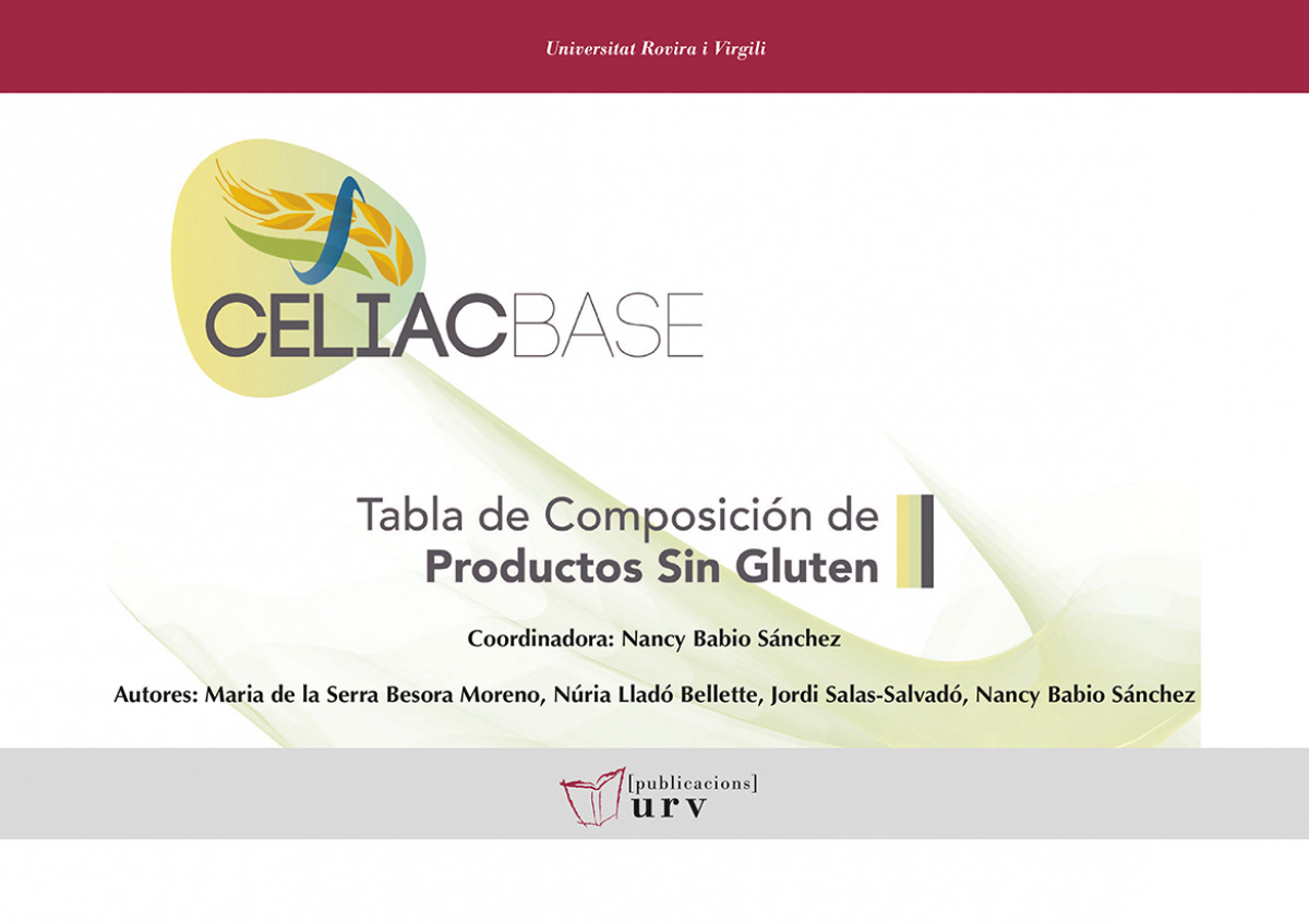 CELIACBASE. TABLA DE COMPOSICI�N DE PRODUCTOS SIN GLUTEN