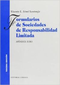 Formularios de sociedades de responsabilidad limitada - Simó Santonja, Vicente Luis