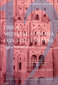 Lírica Medieval Alemana Con Voz Femenina (siglos Xii-xiii). Anónimo - Muñoz Saavedra, María Paz/Bua Carballo, Juan Carlos