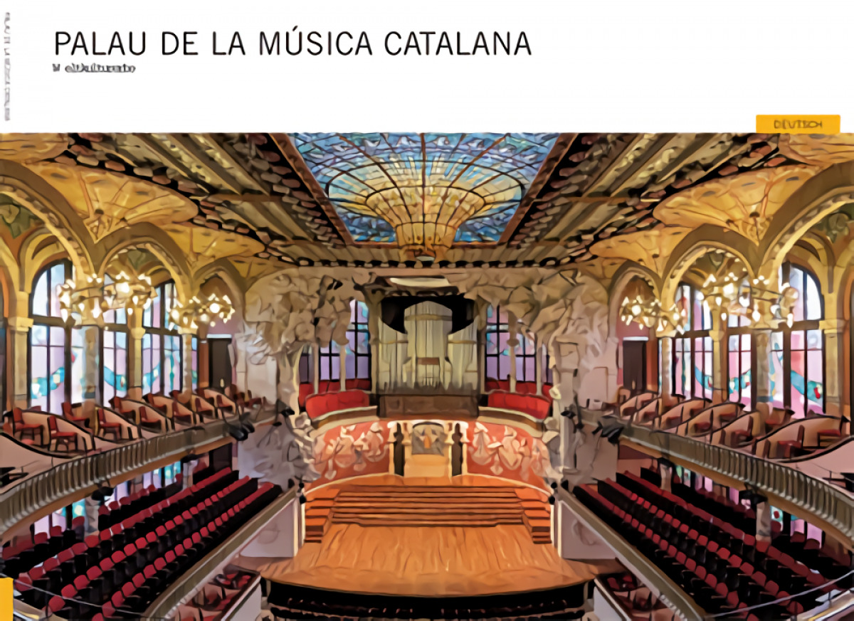 Fotoguia palau de la musica catalana (aleman) - Vv.Aa.