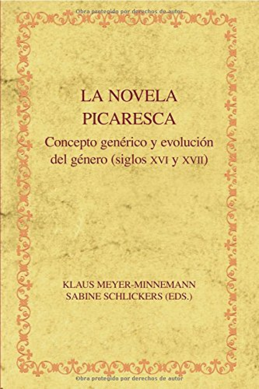 La novela picaresca - Meyer-minnemann, Klaus