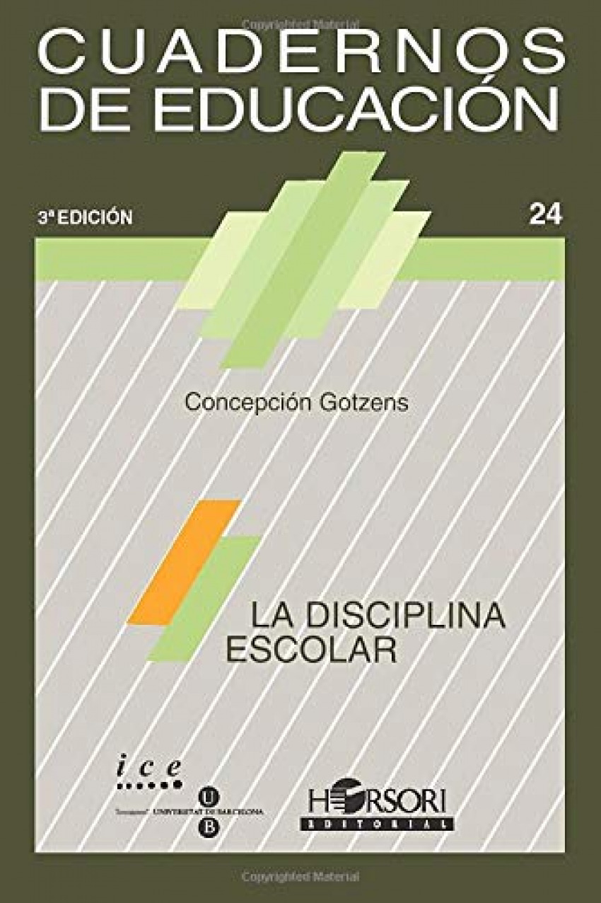 La disciplina escolar - Concepción Gotzens
