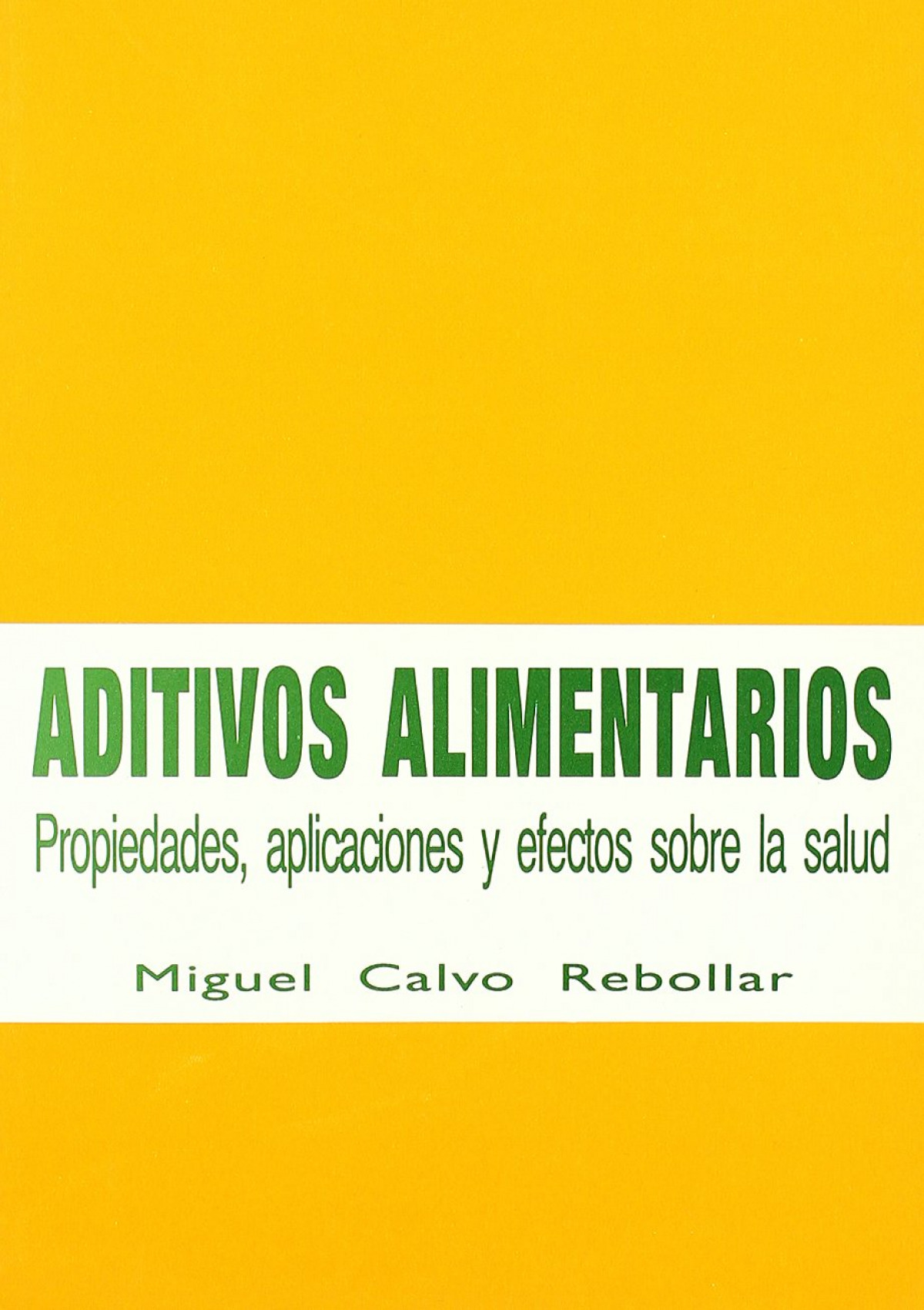 Aditivos alimentarios - Calvo