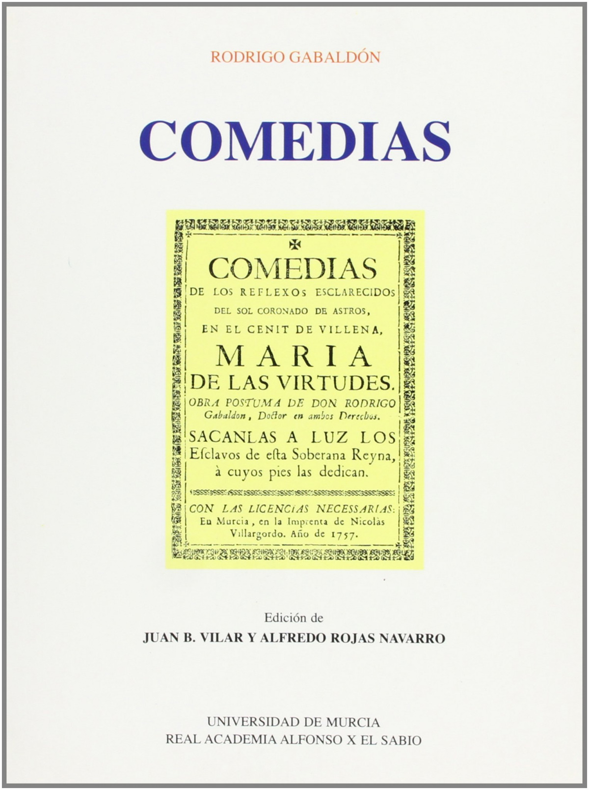 Comedias - Gabaldon, Rodrigo