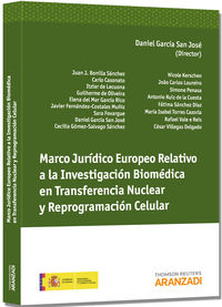Marco Jur�dico Europeo Relativo a la Investigaci�n Biom�dica en Transferencia Nuclear y Reprogramaci�n Celular
