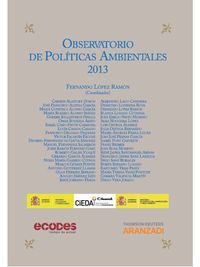 Observatorio de Pol�ticas Ambientales 2013