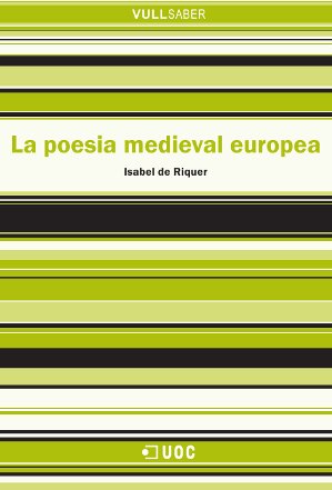 La poesia medieval europea - de Riquer, Isabel