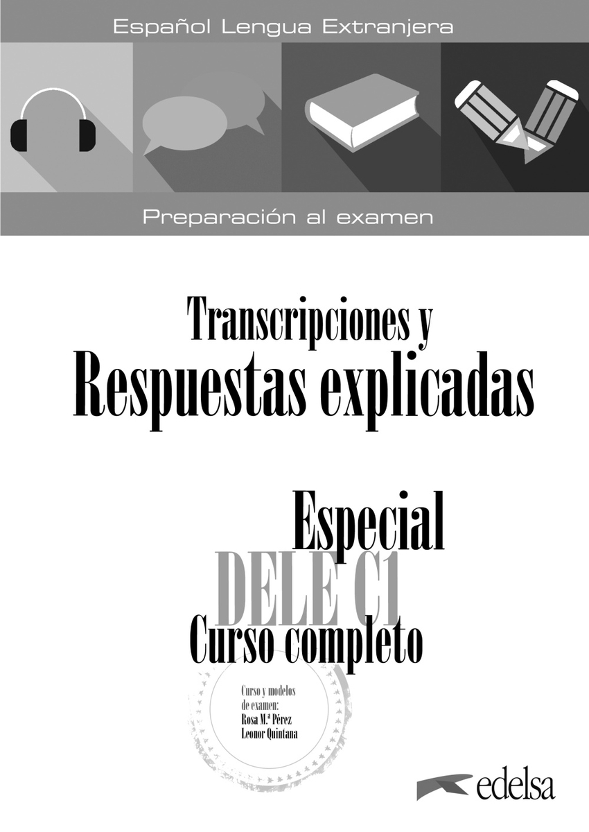 Especial DELE C1. Curso completo. Libro de claves