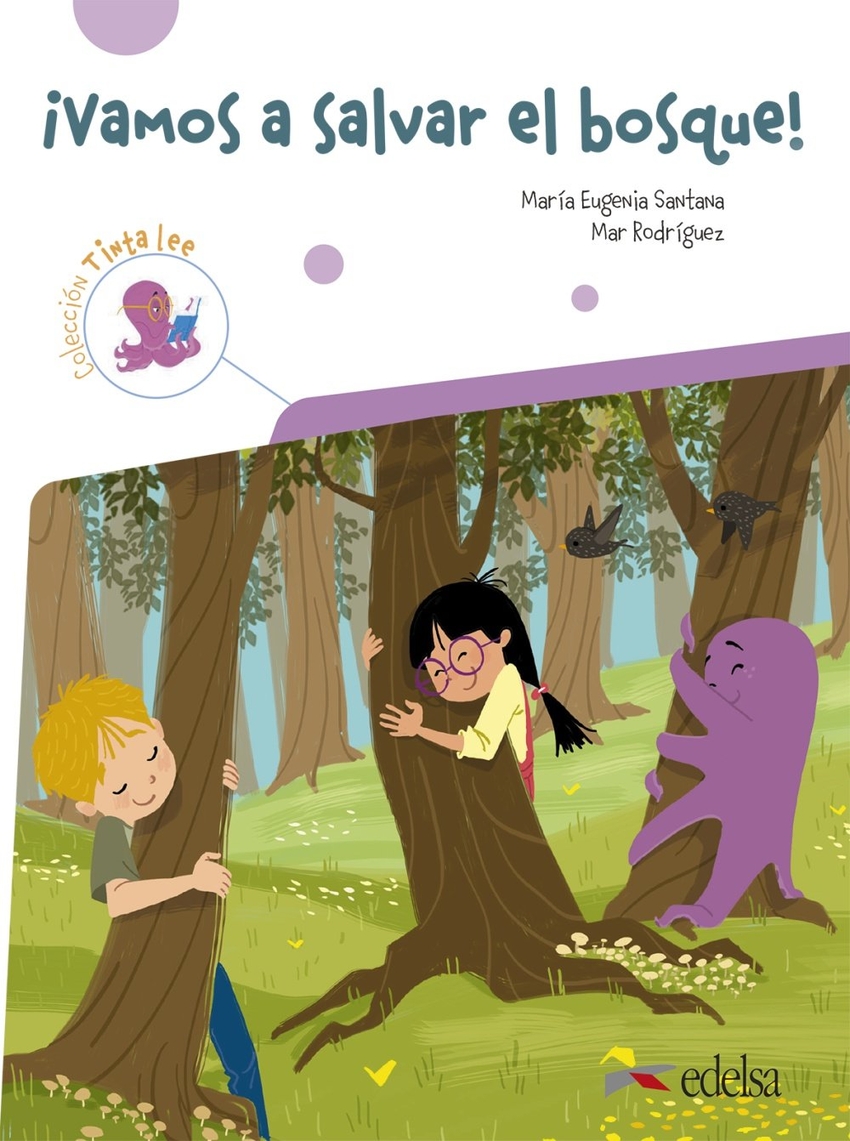 Tinta lee. �Vamos a salvar el bosque!