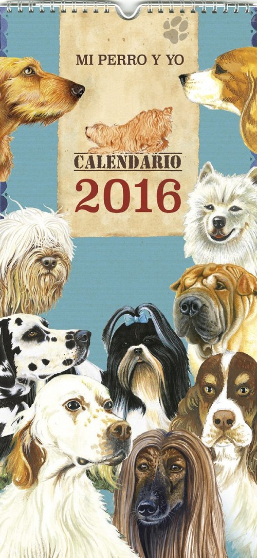 Calendario mi perro y yo 2016 - Vv.Aa.