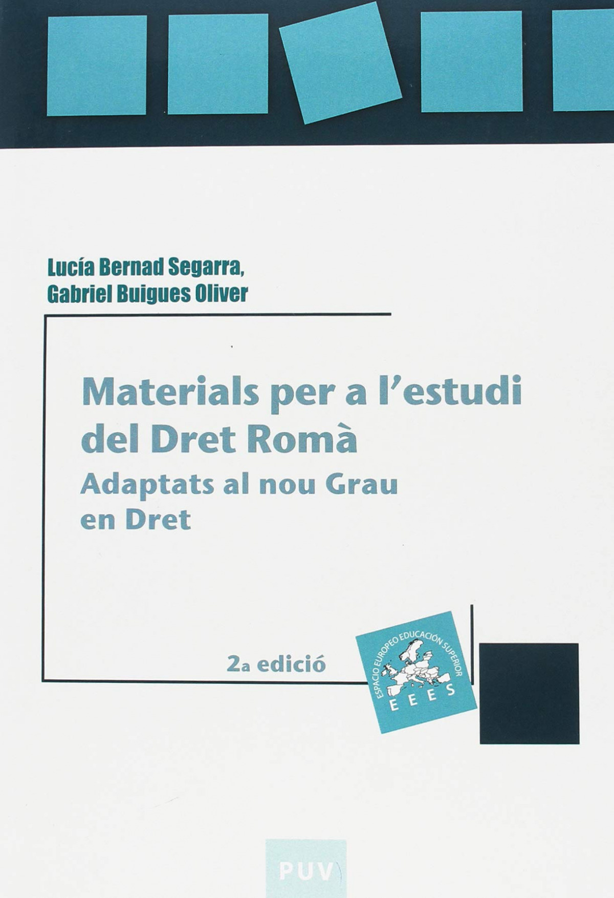 Materials per a l'estudi del Dret Rom�