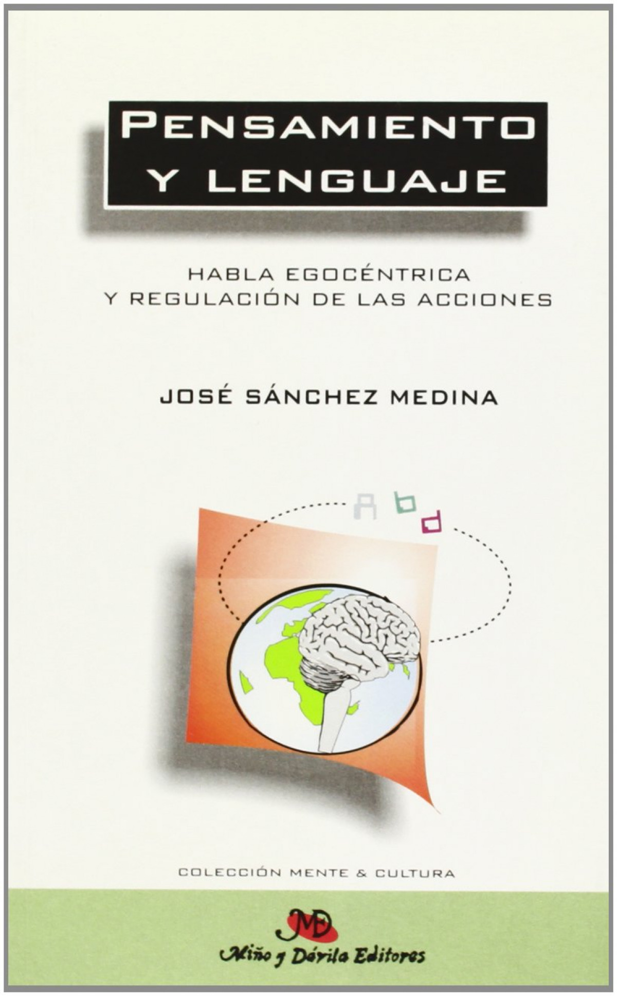 Pensamiento y lenguaje: habla egocéntrica y regulación de la - Sánchez Medina, José