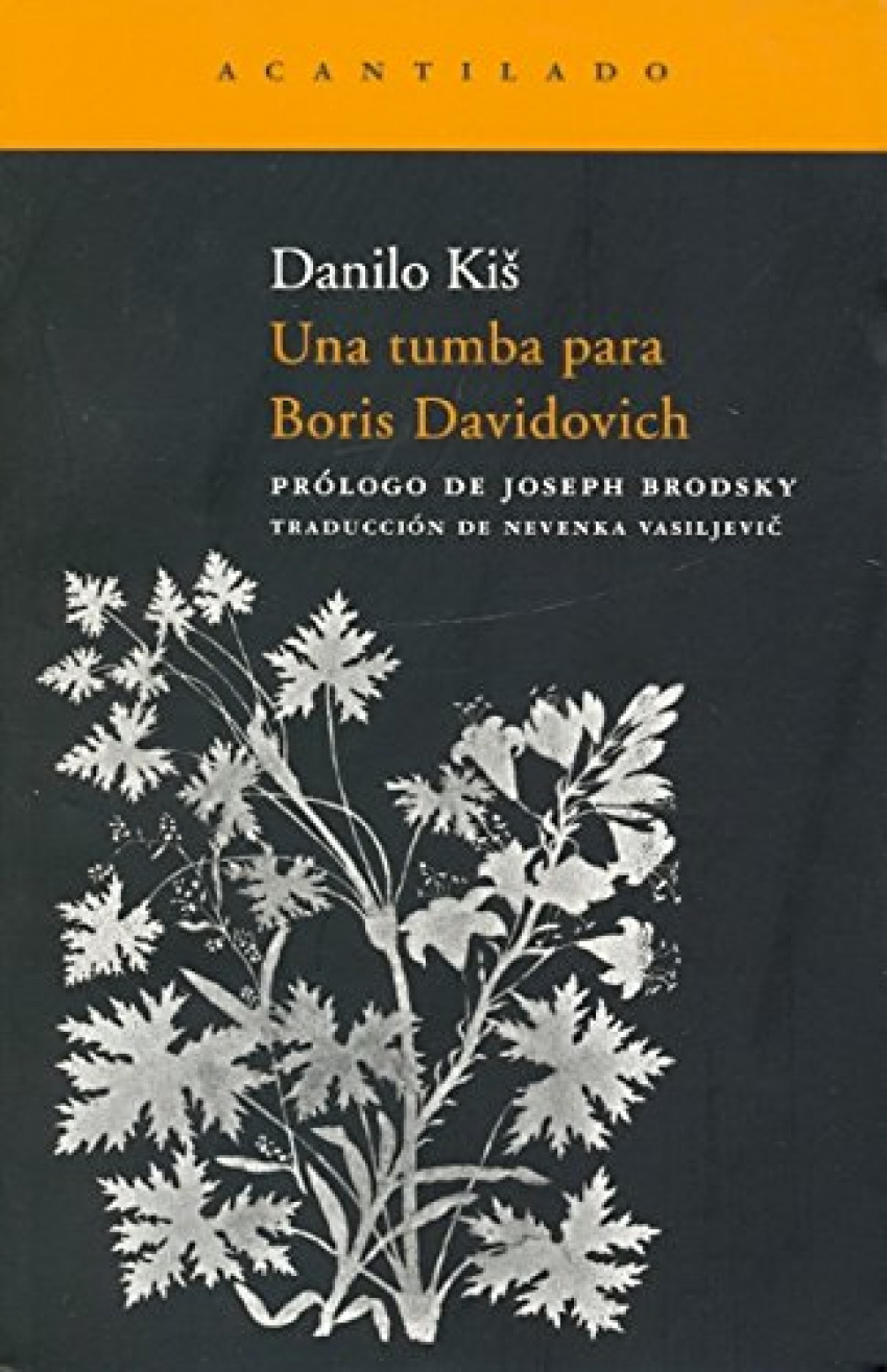 Una tumba para Boris Davidovich - Kis, Danilo