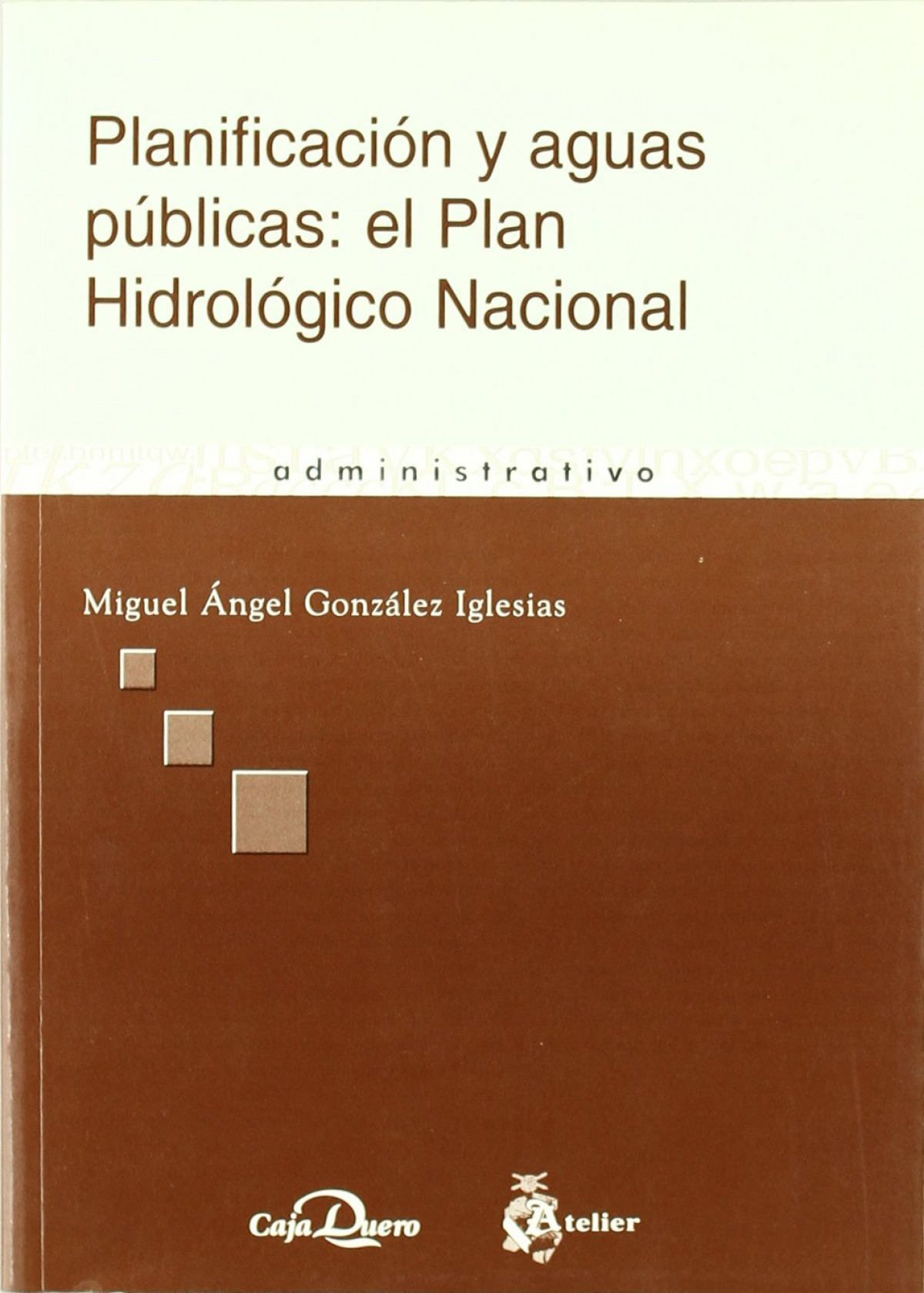 Planificacion y aguas publicas: el plan hidrologico nacional.