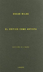 Critico como artista - Wilde, Oscar