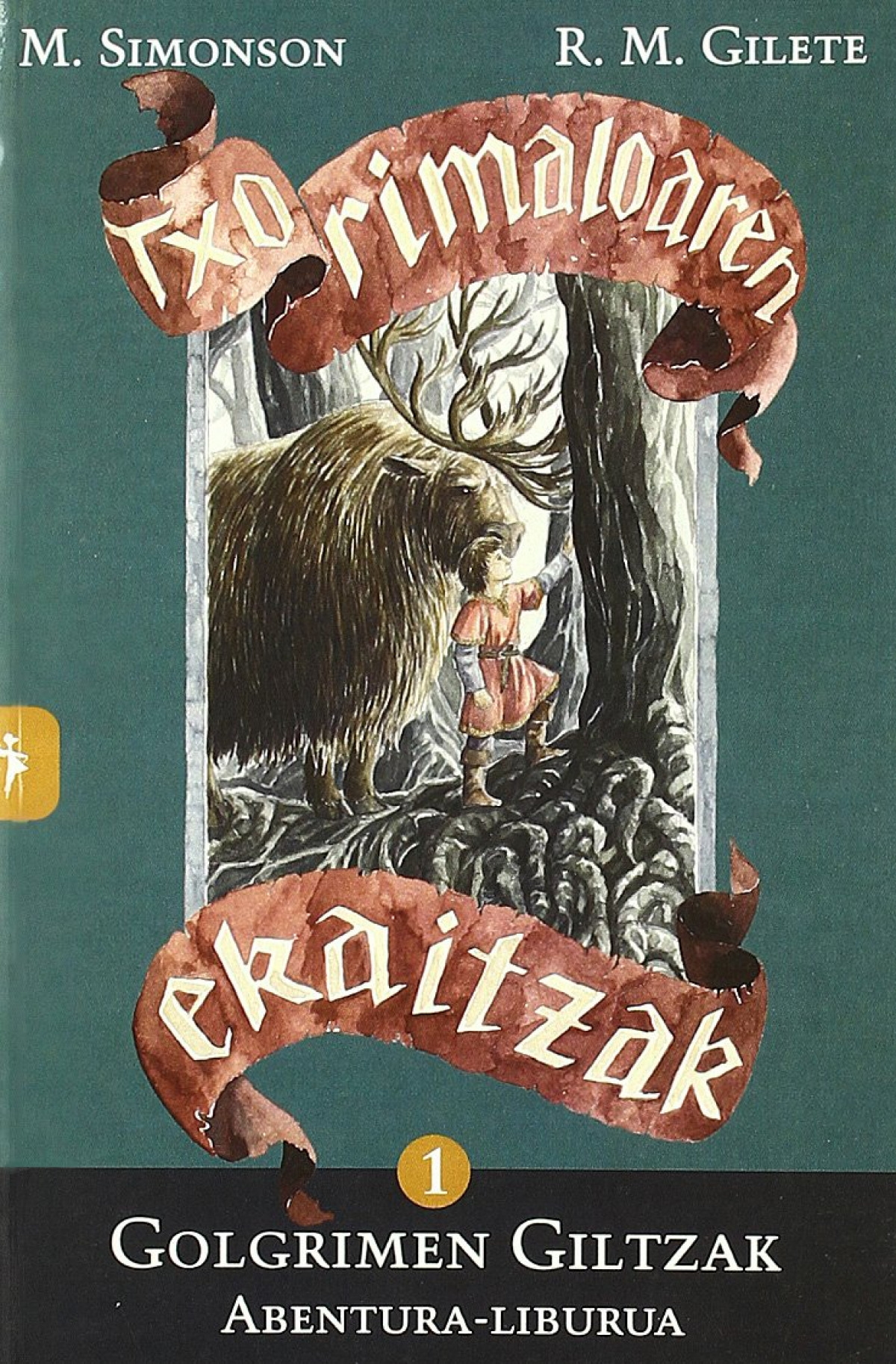 GOLGRIMEN GILTZAK::ABENTURA LIBURUA