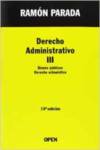 DERECHO ADMINISTRATIVO III.