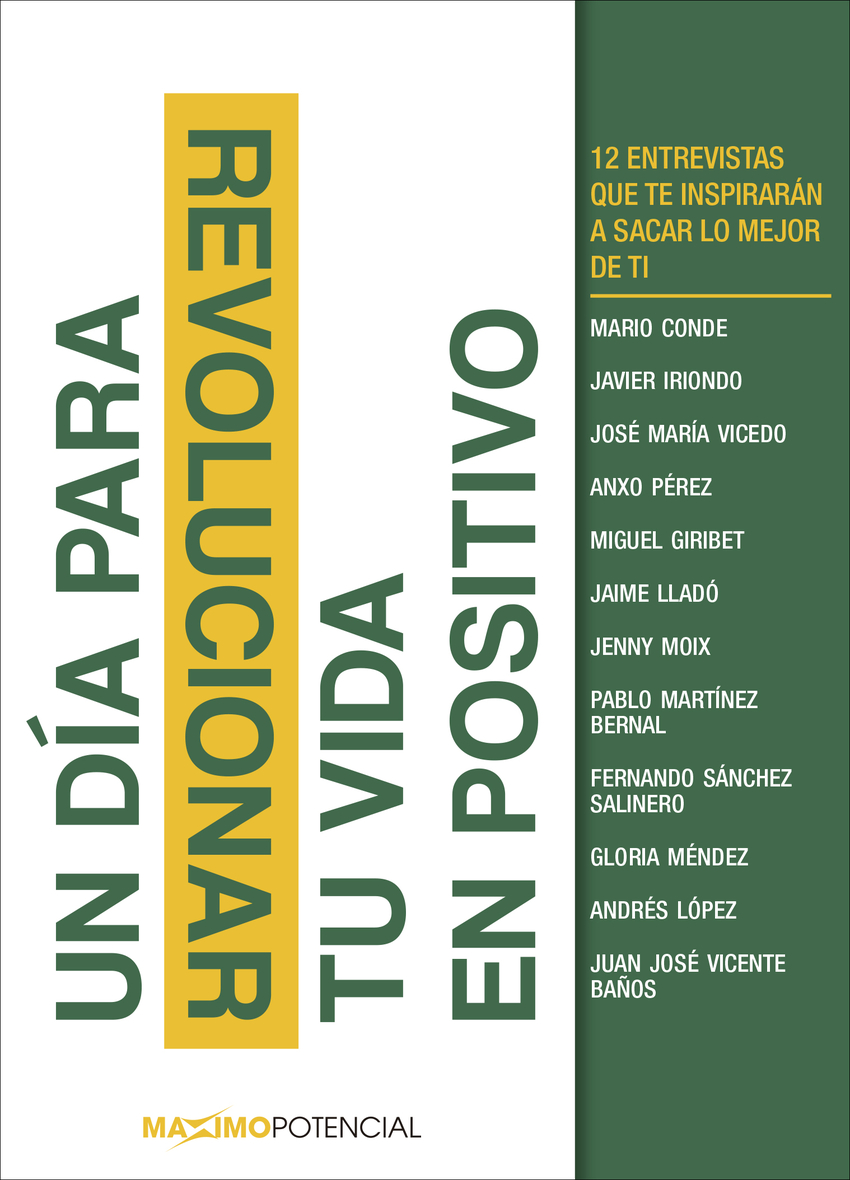 UN  DIA  PARA  REVOLUCIONAR  TU  VIDA  EN  POSITIVO