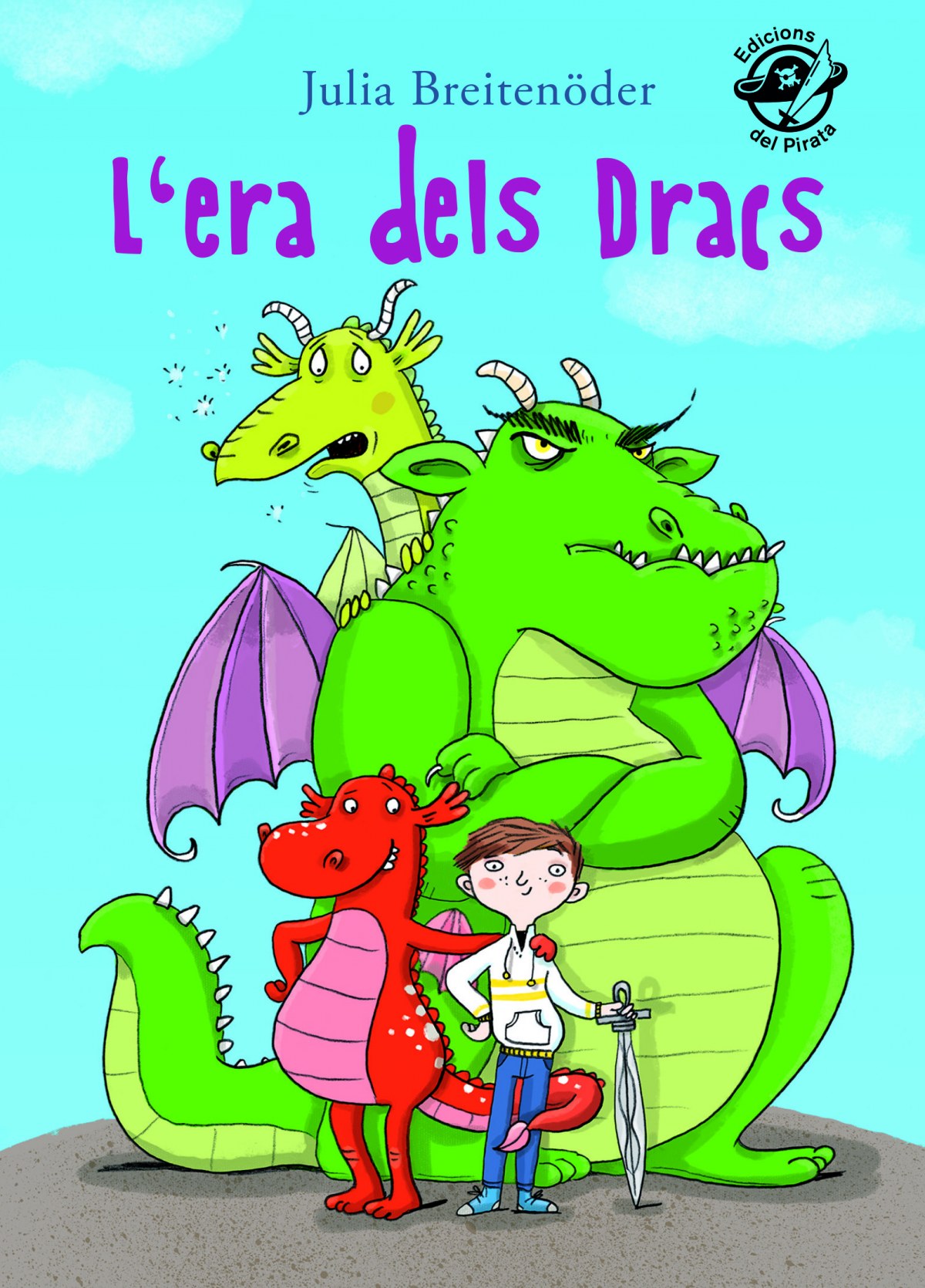 L'era dels dracs Llibre per a 9 anys en català: Fantasia: Tres dracs m - Breitenöder, Julia