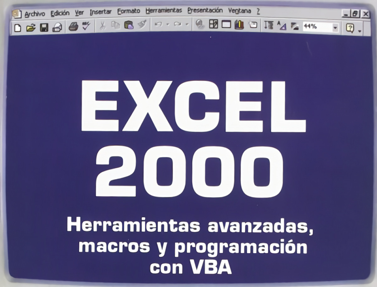 Excel 2000. herramientas avanzadas, macros y progr - Belchi Tendero
