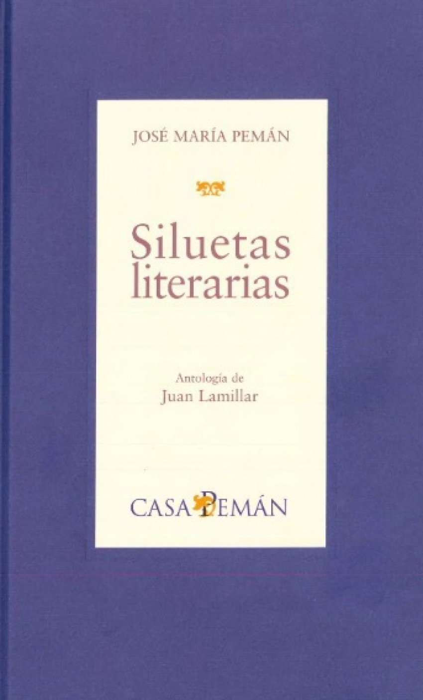 Siluetas literarias, Jos� Mar�a Pem�n