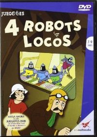 4 robots locos (dvd)