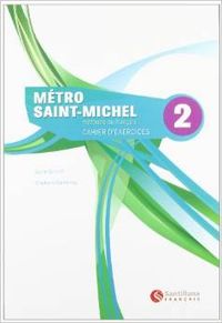 (08).metro saint-michel 2.(exercices+cd) - Varios autores