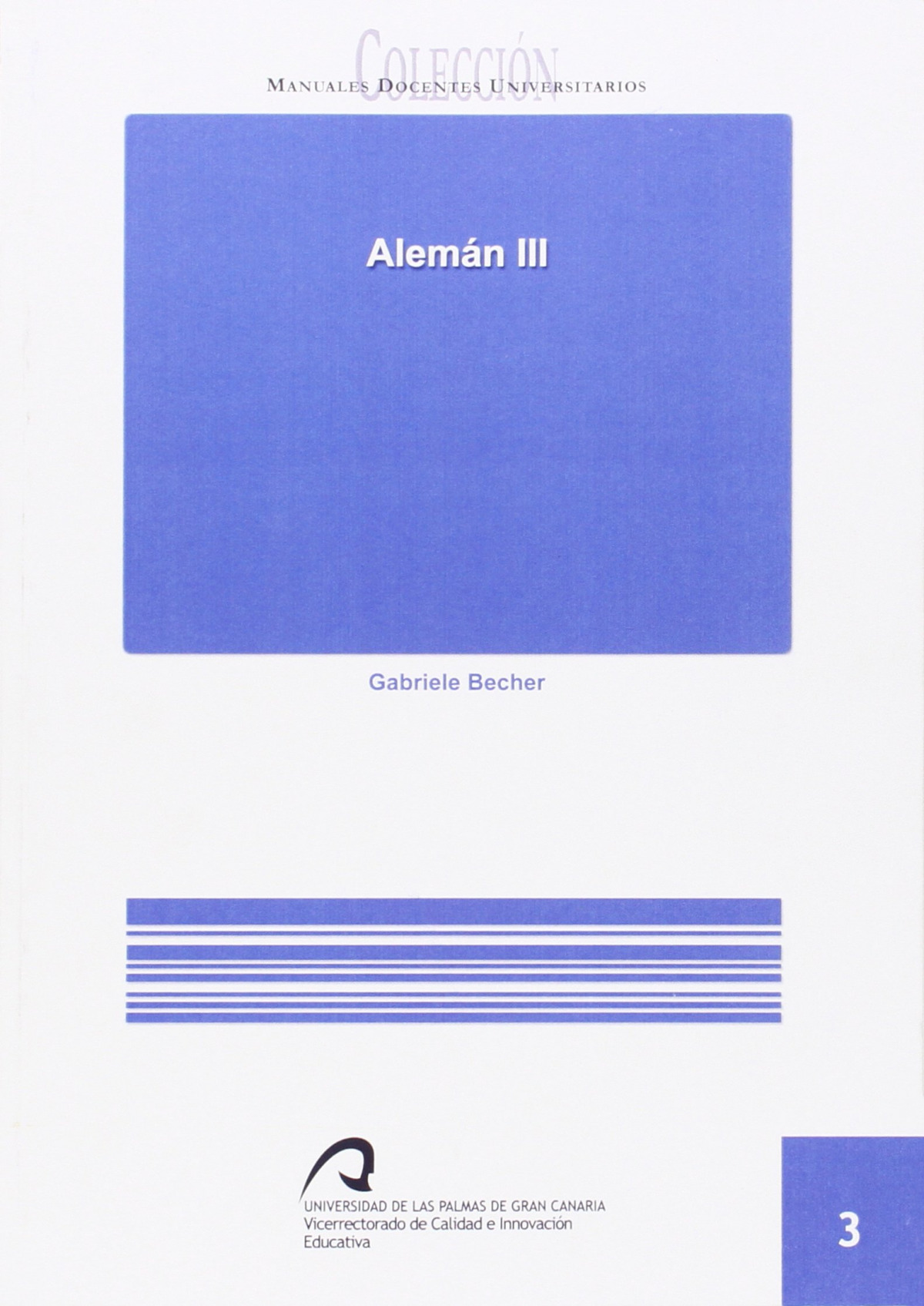 Alemán III - Becher, Gabriele