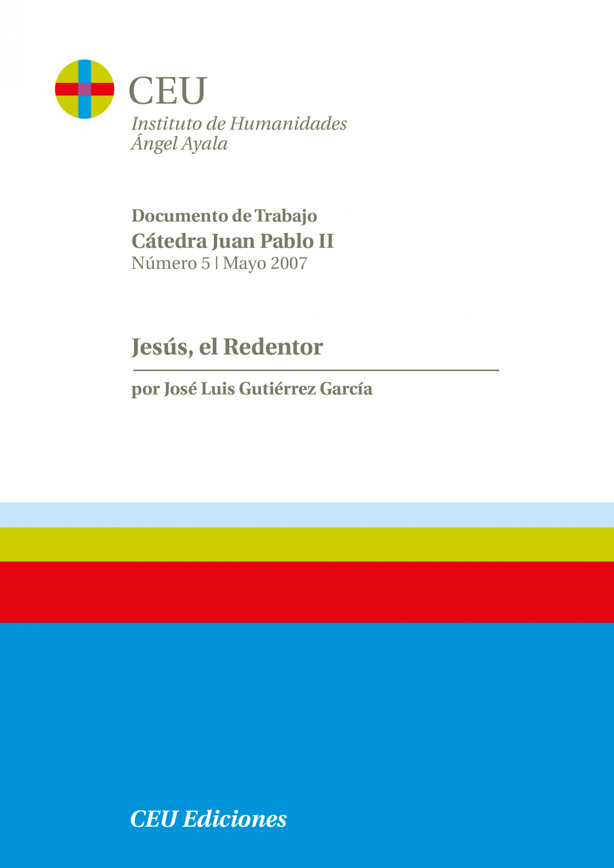 Jesús,  el  redentor.