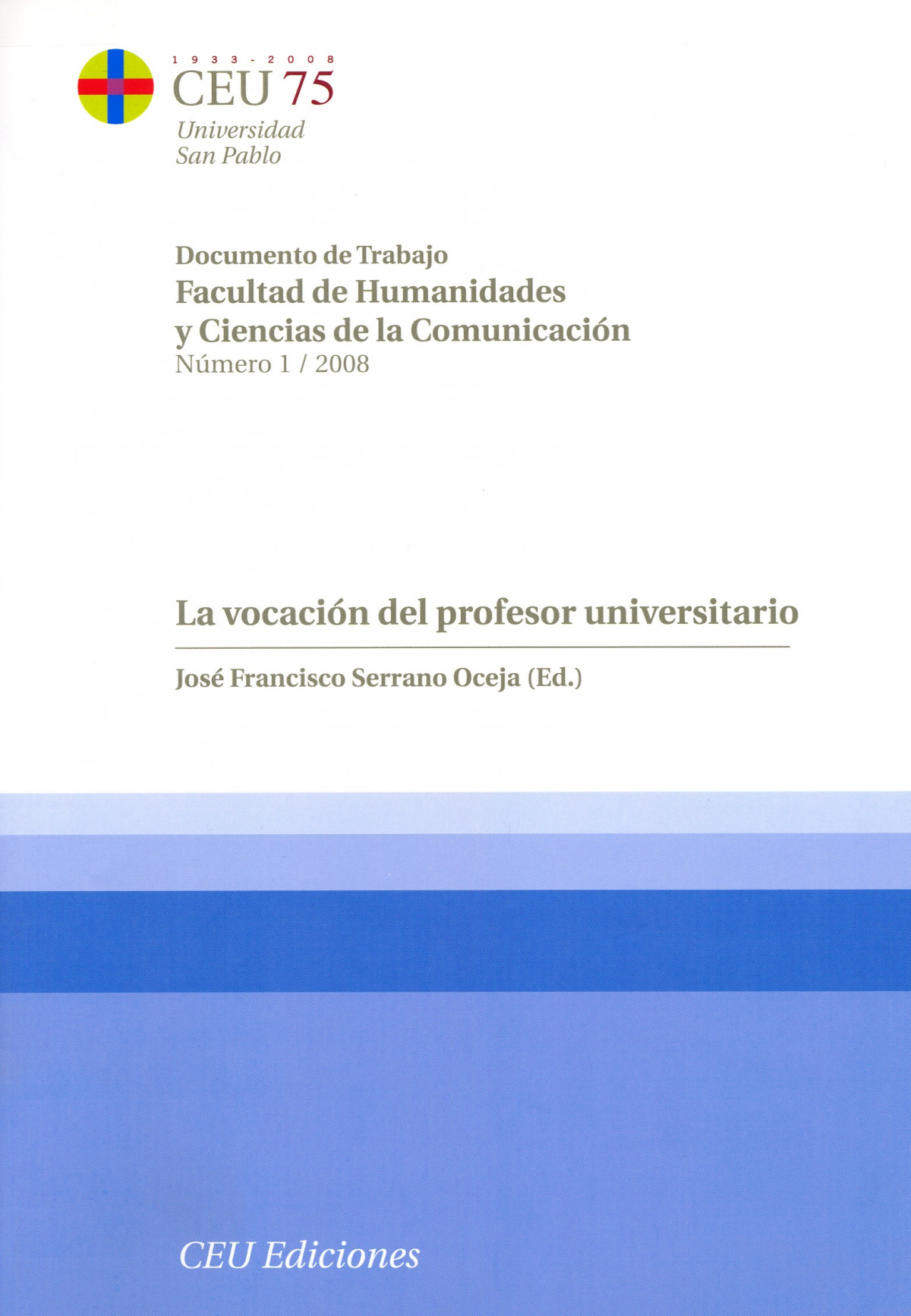LA VOCACION DEL PROFESOR UNIVERSITARIO
