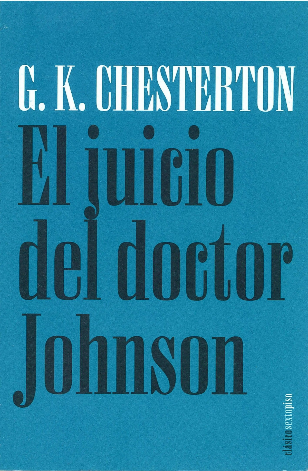 El juicio del doctor johnson - G.K.Chesterton