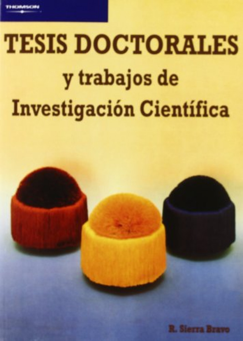 Tesis doctorales y trabajos de investigacion cientifica - Restituto Sierra Bravo