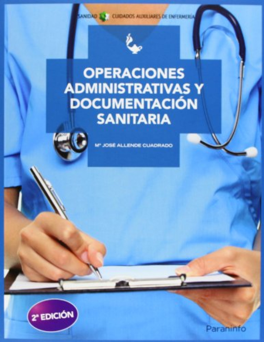 Operaciones administrativas y documentación sanitaria - Vv.Aa.