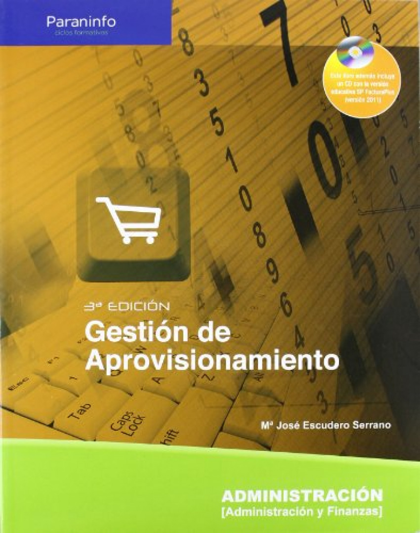 Gestion de aprovisionamiento (09/cd) - administrac gestion de aprovisi - Escudero Serrano, Maria Jose