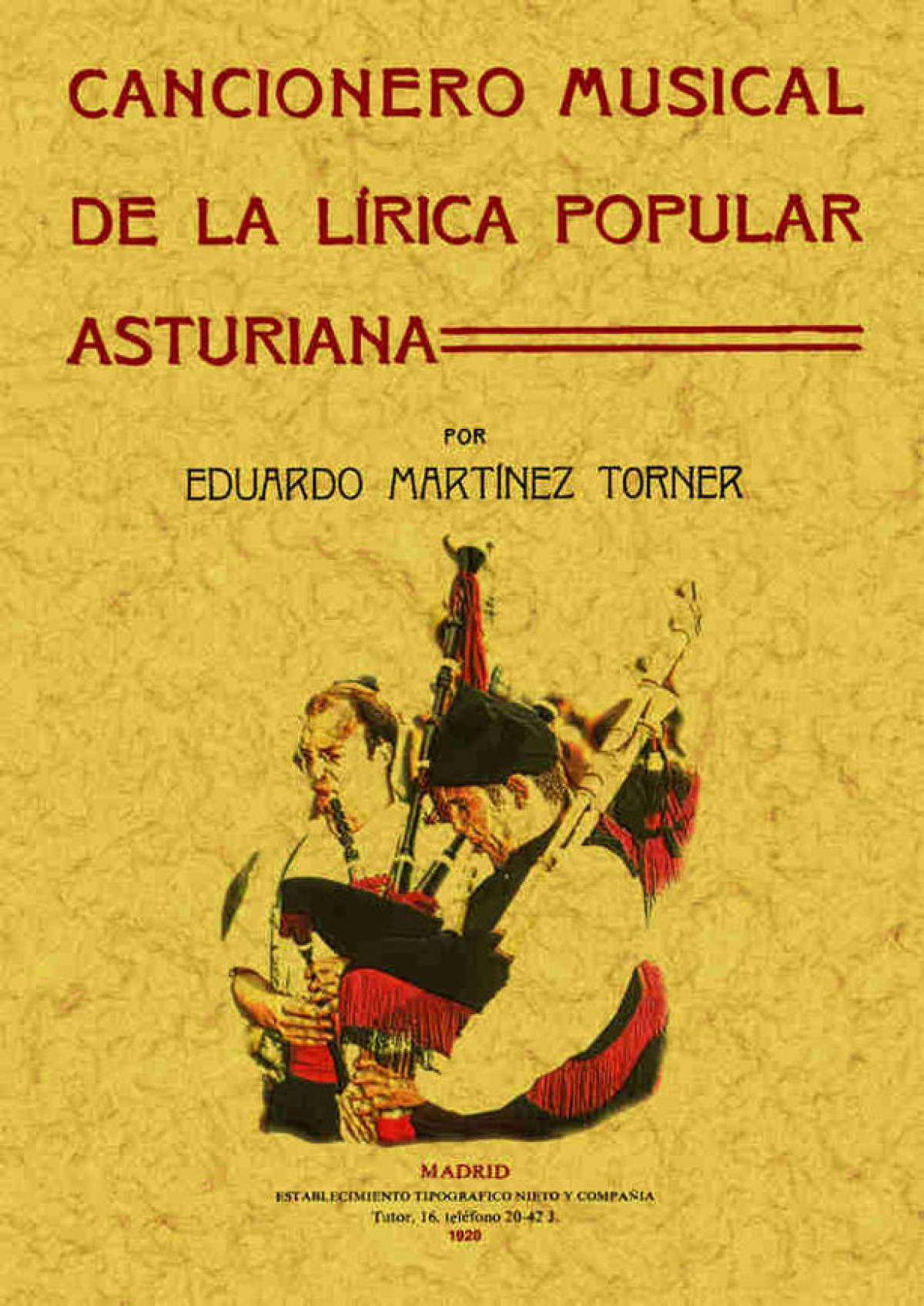 Cancionero musical asturiano - Martínez Torner, Eduardo