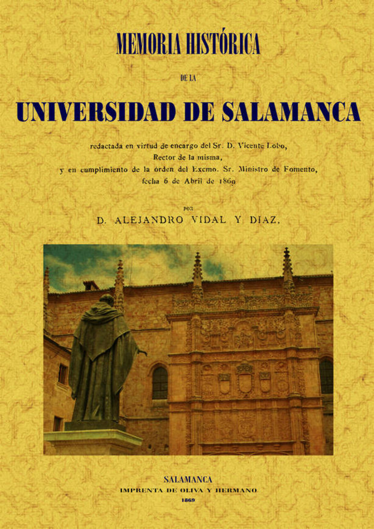 Memoria histórica de la ciudad de Salamanca - Vidal y Díaz, Alejandro