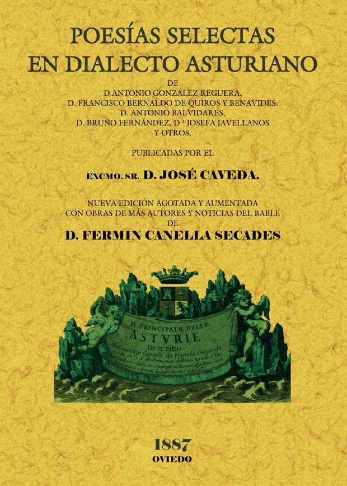 Poesías selectas en dialecto asturiano - Quirós, Francisco Bernardo de