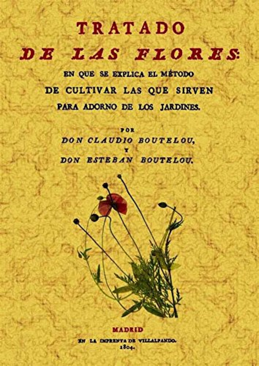 Tratado de las flores - Boutelou, Claudio