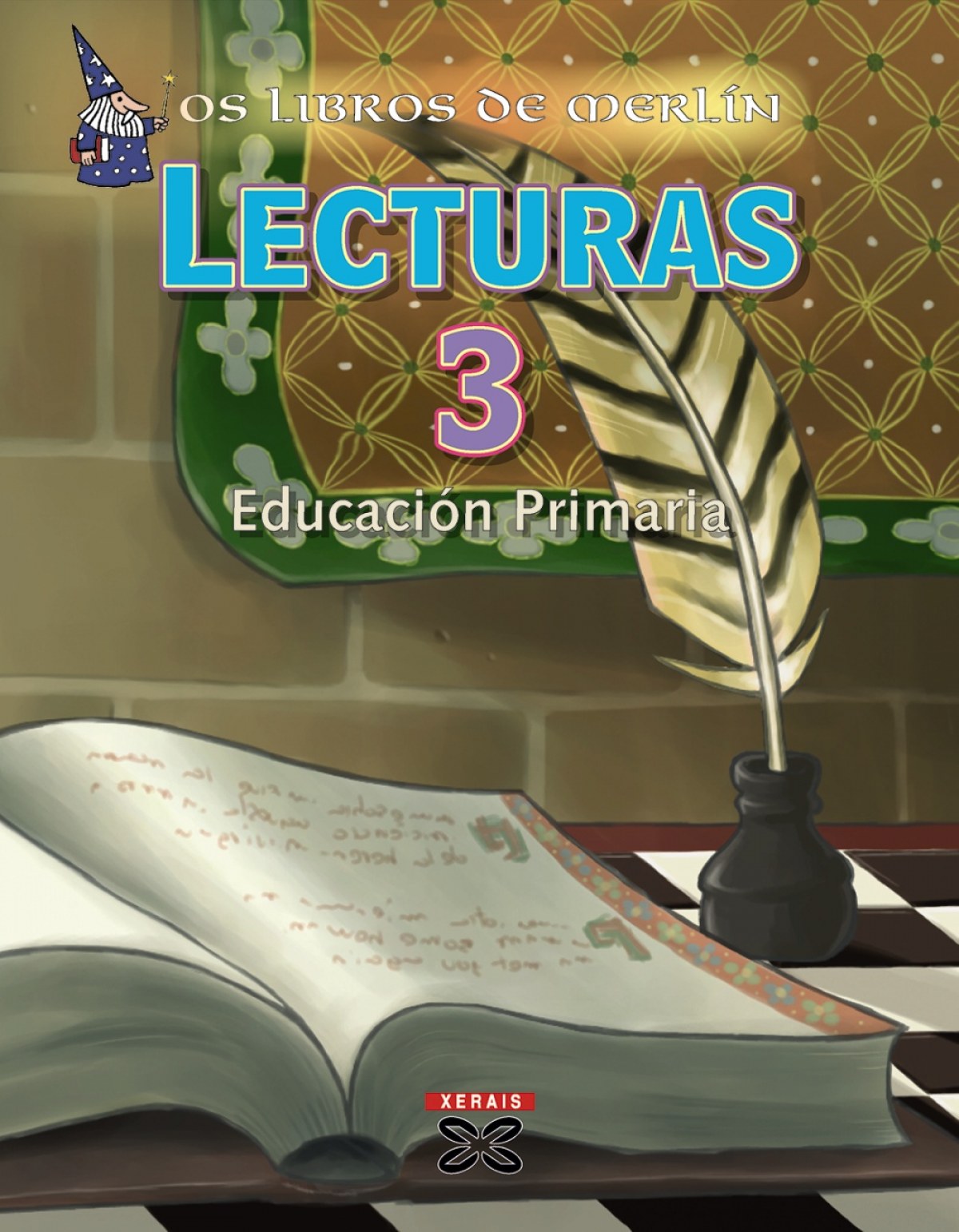 (g).(08).libros de merlin 3º.prim.*lecturas xerais* - González Montañés, Óscar/Pernas Pernas, Marga/Rodiles Lamas, Rosana