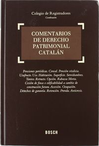 Comentarios de Derecho Patrimonial Catal�n