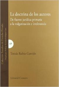 La doctrina de los autores - Rubio Garrido, Tomás