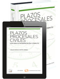 Plazos procesales civiles (Papel e-book)